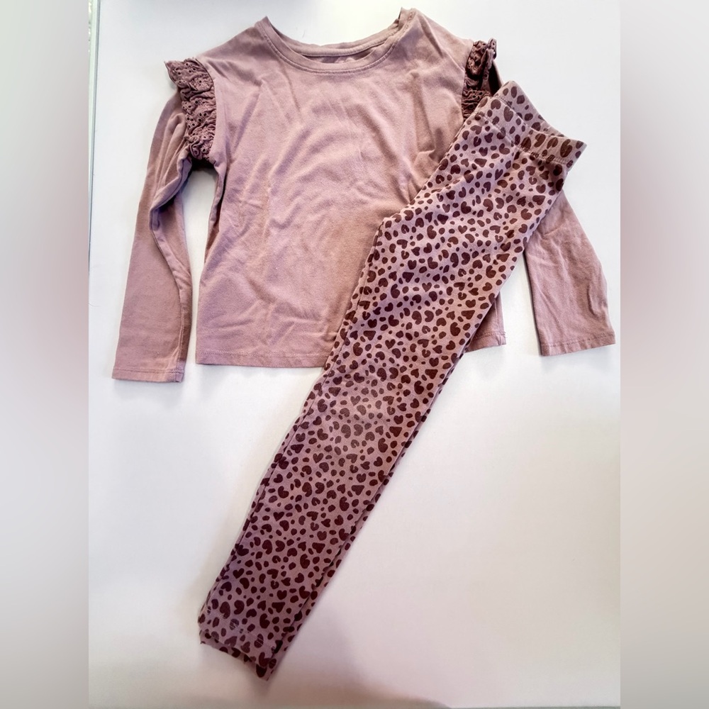 Cat & Jack Girls Tops & Bottoms Bundle Size 6 - Picture 9 of 16